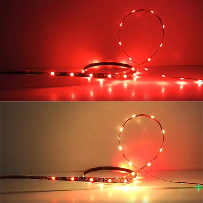 4mm APA102 Digital RGB LED Strip 5V - Individually Addressable 4mm APA102 Digital RGB LED Strip 5V - Individually Addressable